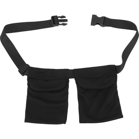 Sac de Drainage Mammaire Portable et Réglable pour Soins Post-Opératoires de Mastectomie, Noir (1/5)