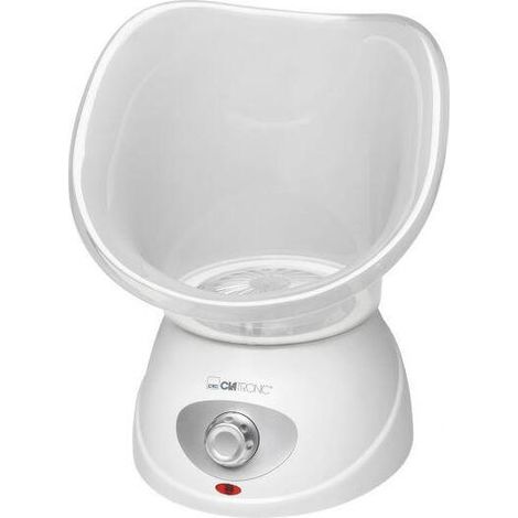 Clatronic GS3656 Sauna Facial, Vaporizador Facial, Inhalador Boca/Nariz, Accesorio Aroma, 3 Posiciones 130W Blanco (1/4)