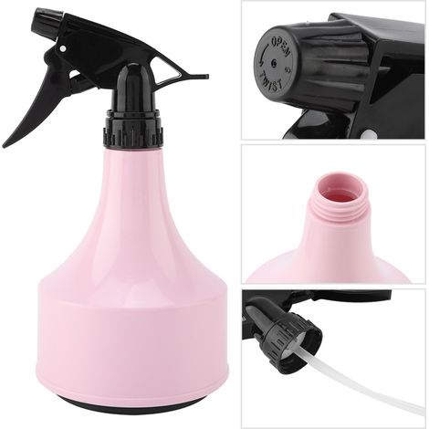 Regadera con bomba para jardín y hogar, modelo PPWCP-V2, capacidad 0,6 l, dimensiones 11 cm x 21 cm, fabricada en plástico resistente, con boquilla ajustable y giratoria (rosa o azul). (1/5)