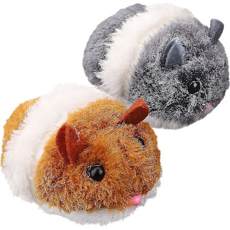 Ensemble de 2 jouets pour animaux de compagnie Tizzy, jouet automatique en forme de souris (1/5)
