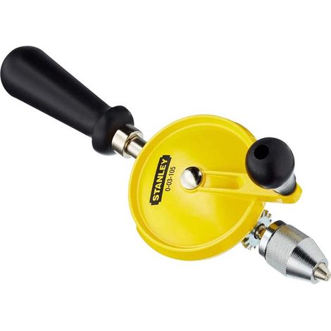 Stanley Tools 105 Hand Drill - 3-Jaw Chuck