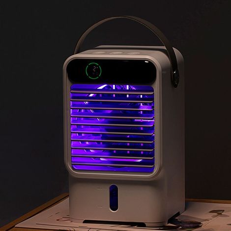 3-stufiger Kühlventilator mit Digitalanzeige – Luftzirkulationsventilator für Schlafzimmer, Büro, Arbeitszimmer (1/5)