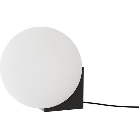 Lampe de Table OBI Noir Brossé avec Diffuseur Opal, Lumière d’Ambiance Tactile et Réglable, IP44, Douille G9 (Ampoule Non Incluse) (1/5)
