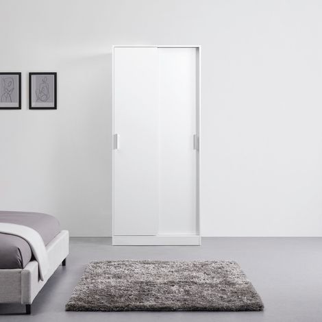 Mömax Schiebetürenschrank in Weiß ca. 90x205x60cm (1/5)