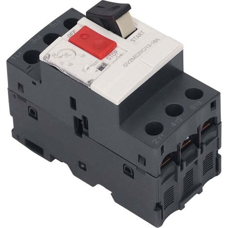 Disjoncteur moteur 3P Interrupteur de protection contre les surcharges Bouton de démarrage manuel du moteur AC 690V GV2-ME20C 13-18A (1/4)
