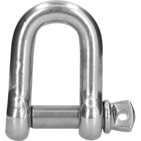 D Ring Anchor Shackle 304 Stainless Steel Screw Pin Chain Connector Marine Land Lifting Tool1Pc M20
