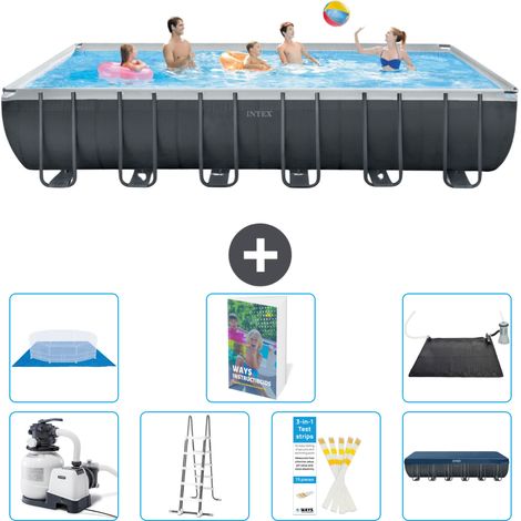 Ultra XTR Pool Rechteckig - 732x366x132 cm - 8-teilig S562