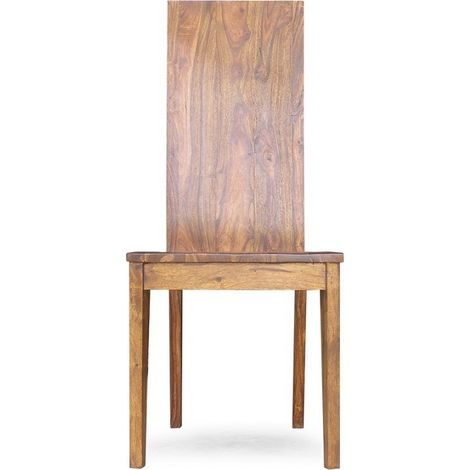 Stuhl Sheesham 45x53x104 braun lackiert METRO LIFE 169