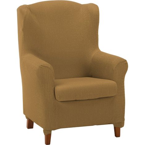 Housse élastique pour Fauteuil à Oreilles Duplex - Vison (1/5)