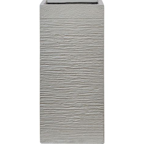 Blumenkübel DION 33 cm Hellgrau