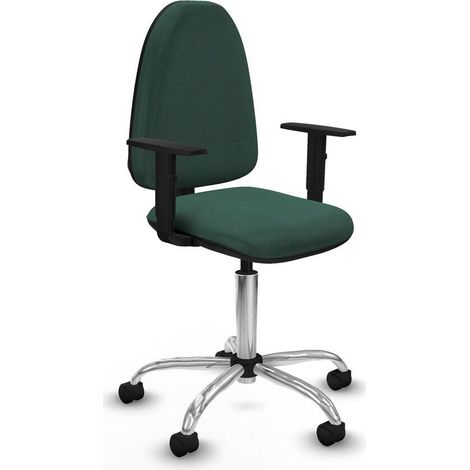 Piqueras y Crespo B1D05RN Chaise de bureau vert réglable (1/3)