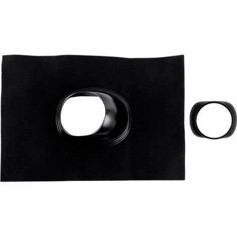 Wolf Tegola universale nera 25 - 45Gr. Inclinazione tetto, per CWL-400, 2577002