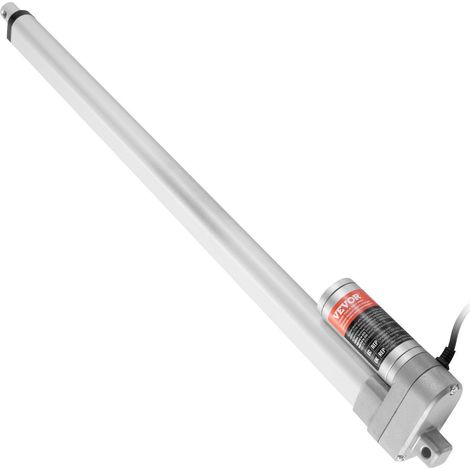 Actionneur Linéaire 12V, 20 pouces, Étanche IP65,660lbs/3000N, 0,19/s, Actionneur de Mouvement avec Support pour Usage Extérieur (1/5)