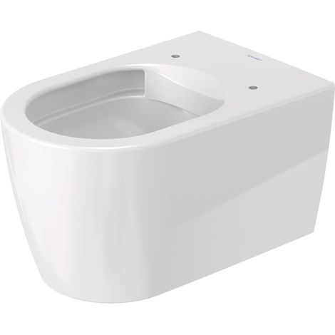WC suspendu Duravit ME by Starck, sans rebord, lavable, Durafix