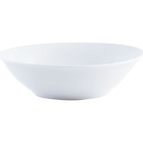 ENSALADERA PORCELANA BLANCA BASIC 23 CM. (1/2)