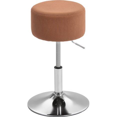Table cuisine réglable hauteur 52-66 cm Tapizado Pana Giratorio 360° Marron