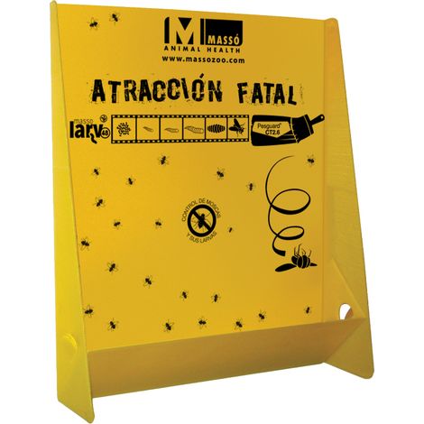 Panel para la aplicación de productos insecticidas
