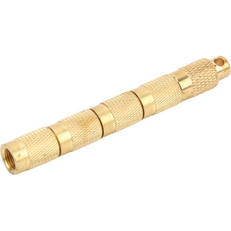 Kit de dégonfleurs de pneus 4 en 1, outils de dégonflage de pneus en laiton massif, compatibles avec voitures et jeeps (1/5)