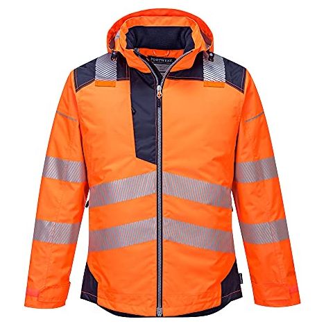Parka HV PW3 Arancione/Marina 4XL (1/4)