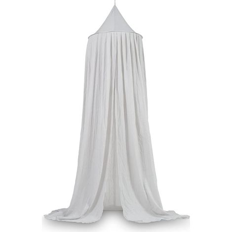 Ciel de lit Moustiquaire Grise H240cm (1/4)