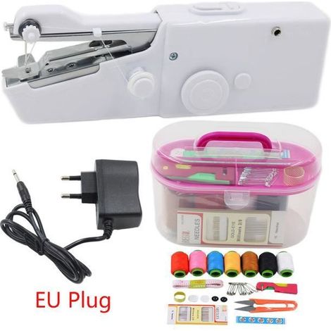 Machine à coudre portable - Non spécifié - Modèle électrique - Sans fil - Pratique - Légère (1/3)