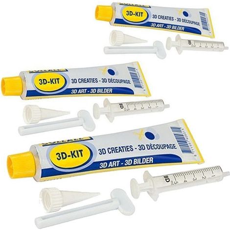 Colle silicone 3D pour papier 240 ml