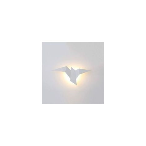 Applique murale LED 2W en forme d’oiseau, blanc chaud, 340x165 mm, pour salon, chambre – (1/4)