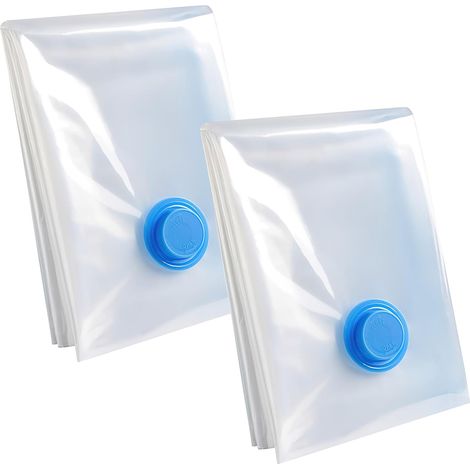 Sacs de rangement sous vide extra larges (100 × 120 cm) pour vêtements et couettes. (1/5)