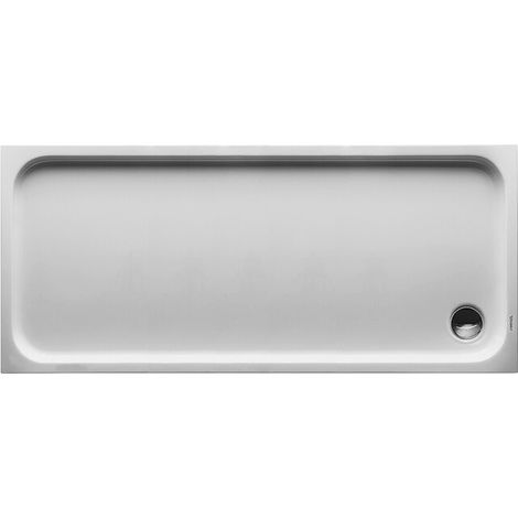 Receveur de douche rectangulaire D-CODEavec antidérapant blanc 1700x750x85mm