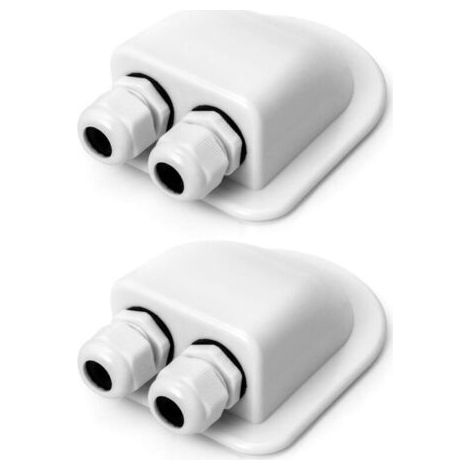 Set mit 2 wasserdichten Dachverschraubungen (IP68) – Kabelverschraubung für Solarkabel – Wetterfest – Einfache Montage ohne Bohren (1/5)