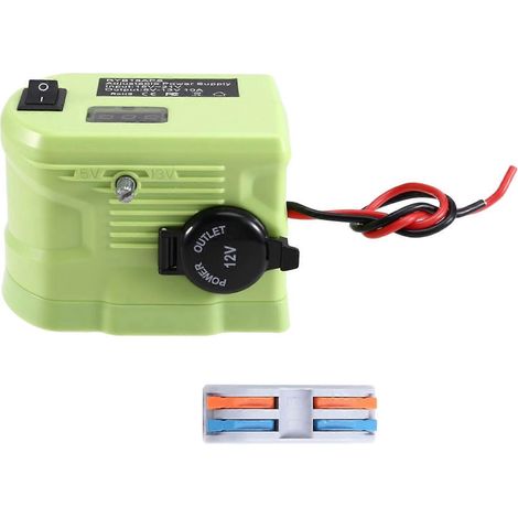 Einstellbarer Abwärtswandler für Ryobi 18V-Akku, Power Wheels-Akkuadapter (1/5)