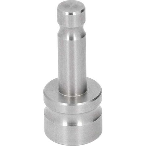 Adaptateur de montage sur poteau à prisme, filetage femelle en acier inoxydable, Station totale 5/8 pouces-11 (1/4)