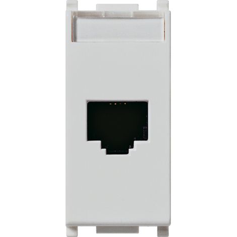 VIMAR - 14339.4.SL Presa RJ45 Netsafe Cat5e UTP 110 Silver