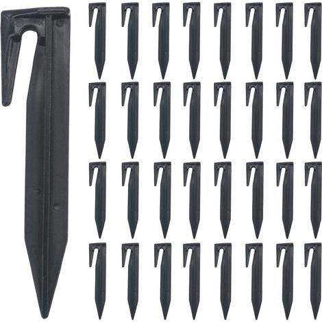 150 Pcs Piquets de Fixation pour Câbles Périphériques, Piquets de Terre pour Robot Tondeuse Accessoires pour Tondeuses à Gazon, Piquet de Terre (1/5)