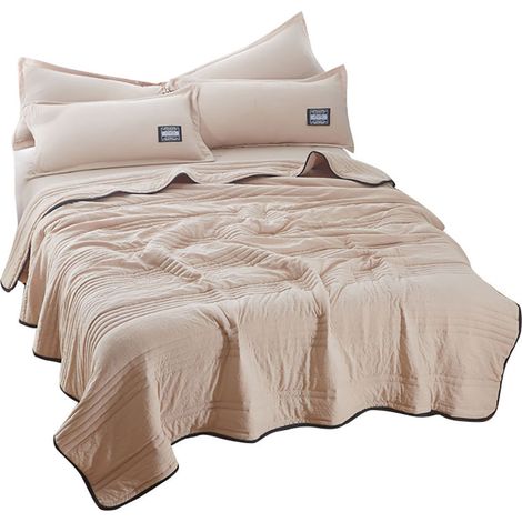 Couette Été - Polyester Respirant Lavable - Maison Bureau Voyage - Taille S (1/5)