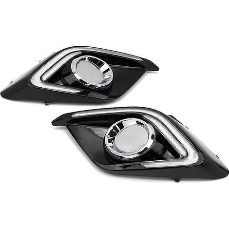 Feux de jour à LED avec clignotants ambre et feux antibrouillard pour Mazda 3 (2014-2016) - Accessoires (1/5)