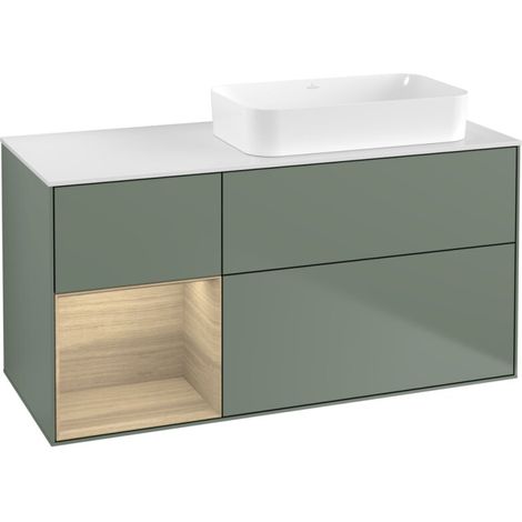 Villeroy & Boch F681PCGM Meuble sous-vasque Finion F68 (1/2)