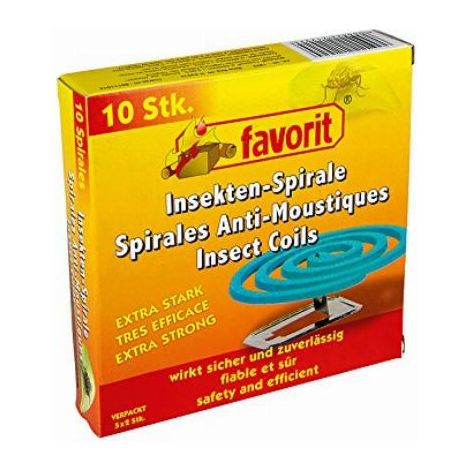 Brunner Relags Spirale Antizanzare, 10 Pezzi