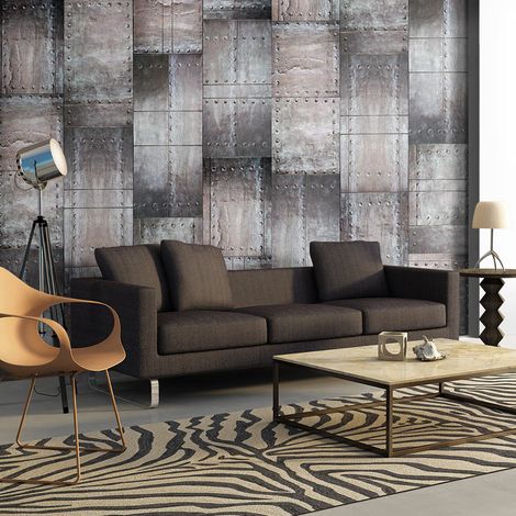 Fotomurale - Parete di ottone - 50x1000 (1/4)