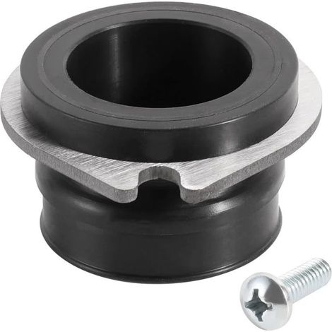 1 Adaptateur de tuyau, inox, caoutchouc, pour broyeur de déchets (1/5)