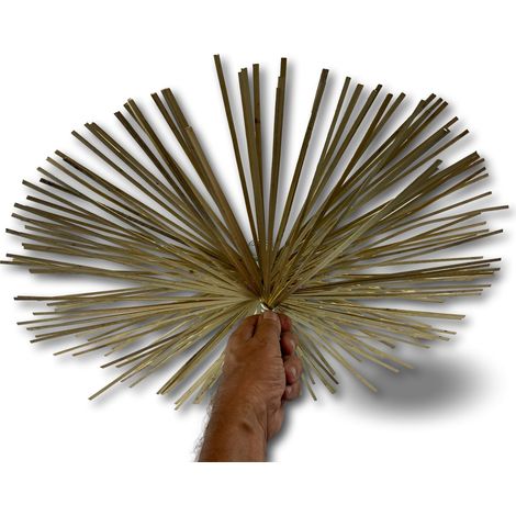 Hérisson acier rond Embout acier fileté Ramonage conduits non gainés - Ø 500 mm - Hérisson acier