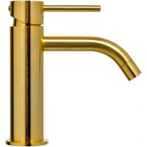 Paffoni Leichte Serie LIG071HGSP Honiggold gebürstet Waschtischmischer Messing - Honey Gold Spazzolato (1/3)