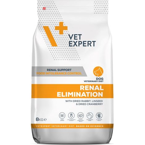 Dieta veterinaria VetExpert per eliminazione renale, adatta ai cani di 8 kg (1/4)