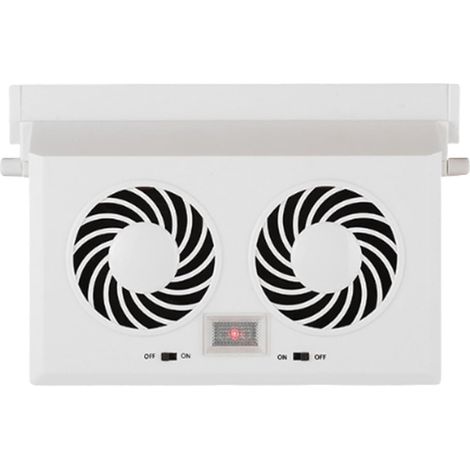 Ventilateur De Fenêtre Solaire Pour Voiture Ventilation (1/5)