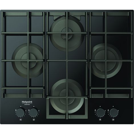 Hotpoint HAGS 61F/BK 1 Negro Integrado 60 cm Encimera de gas 4 zona(s)