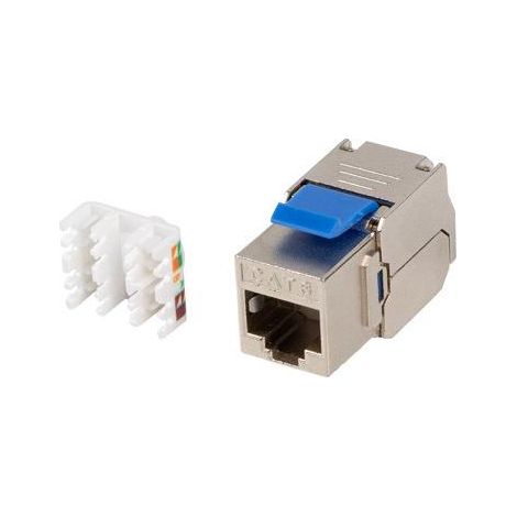 Prise RJ45 du module Keystone de Lanberg - FTP cat.6 sans outil LSA (1/3)