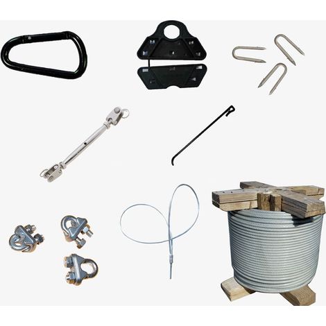 Pack Installation Monorang  Longueur: 30 à 40m