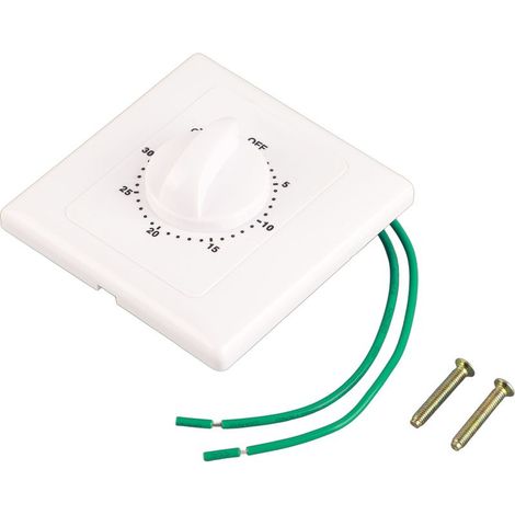 Timer Meccanico Pompa AC 220V, Passare, tempo di Ritardo Per 30 Min con un conto alla rovescia per essere montato sulla Parete 86 Pannello (1/5)
