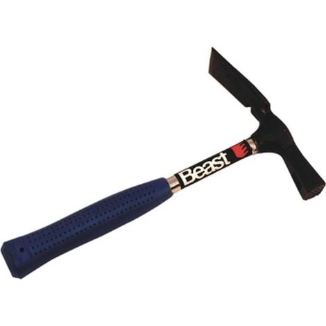 Marteau à Brique 600g - Acier - Poignée Ergonomique - Outil Idéal pour Maçonnerie - Robuste et précis - Beast (1/5)