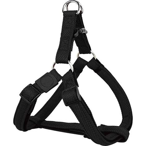 Noir, XS,Harnais Chien Step-in Air Mesh, Rembourrée, Réglable Nombreuses Couleurs & Tailles pour Petit, Moyen Gros & Grand Harnais de Poitrine Chat Chiot